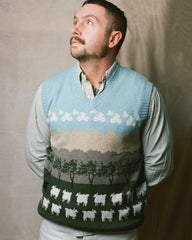 Scenic Sheep Vest – Warm & Wonderful