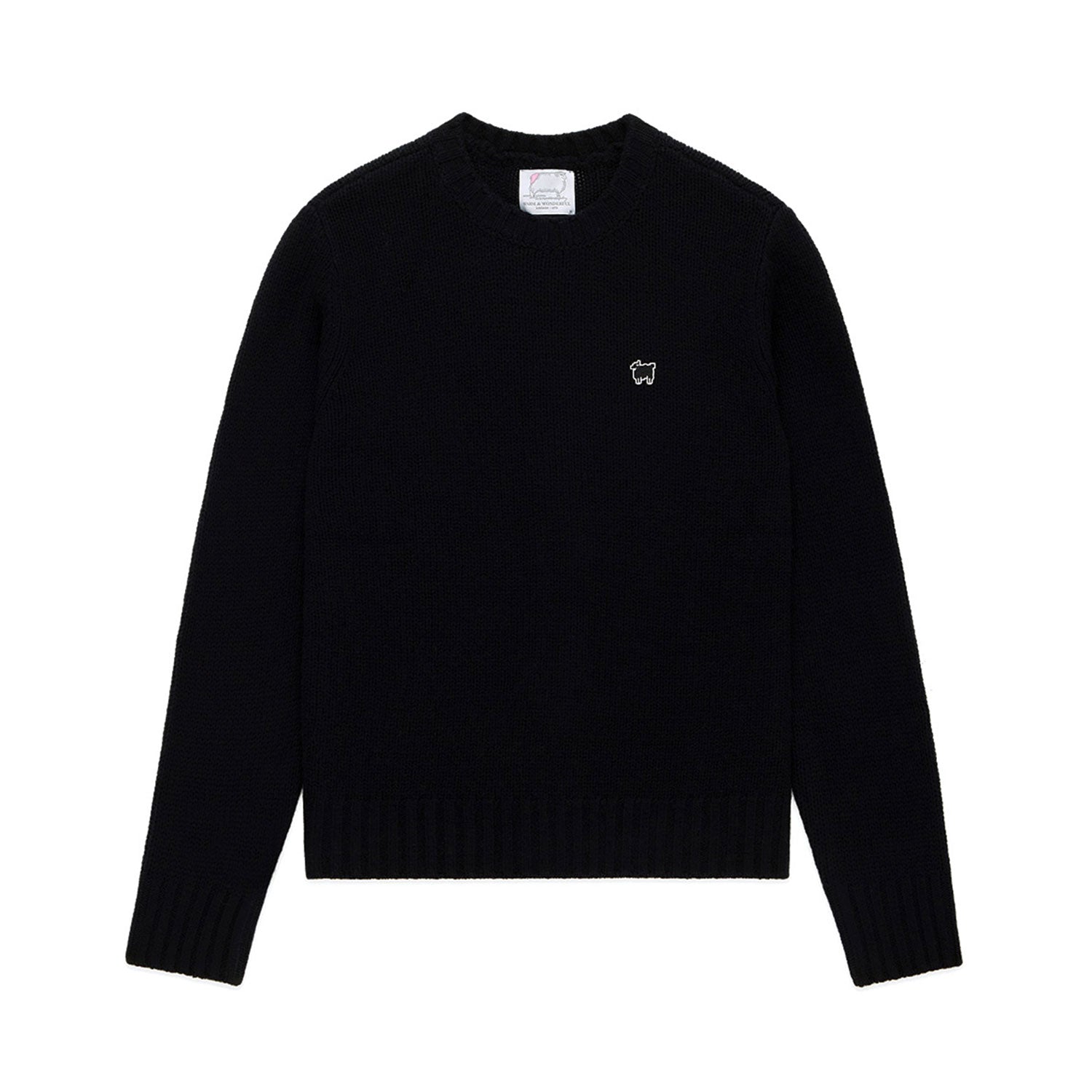 Women's Cashmere Sheep Sweater Black – Warm & Wonderful