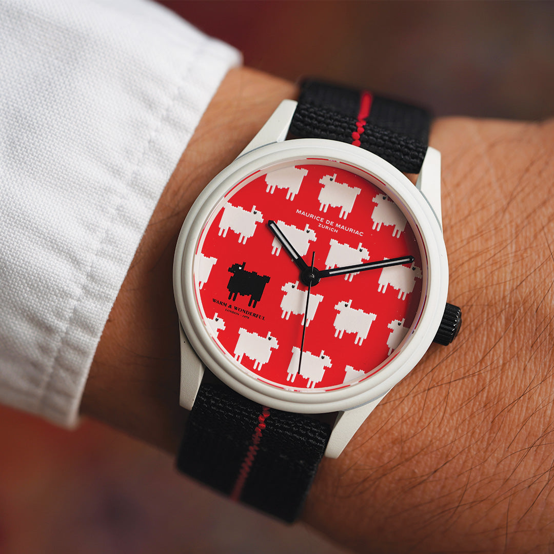 Maurice de Mauriac x Warm & Wonderful “Black Sheep” Watch