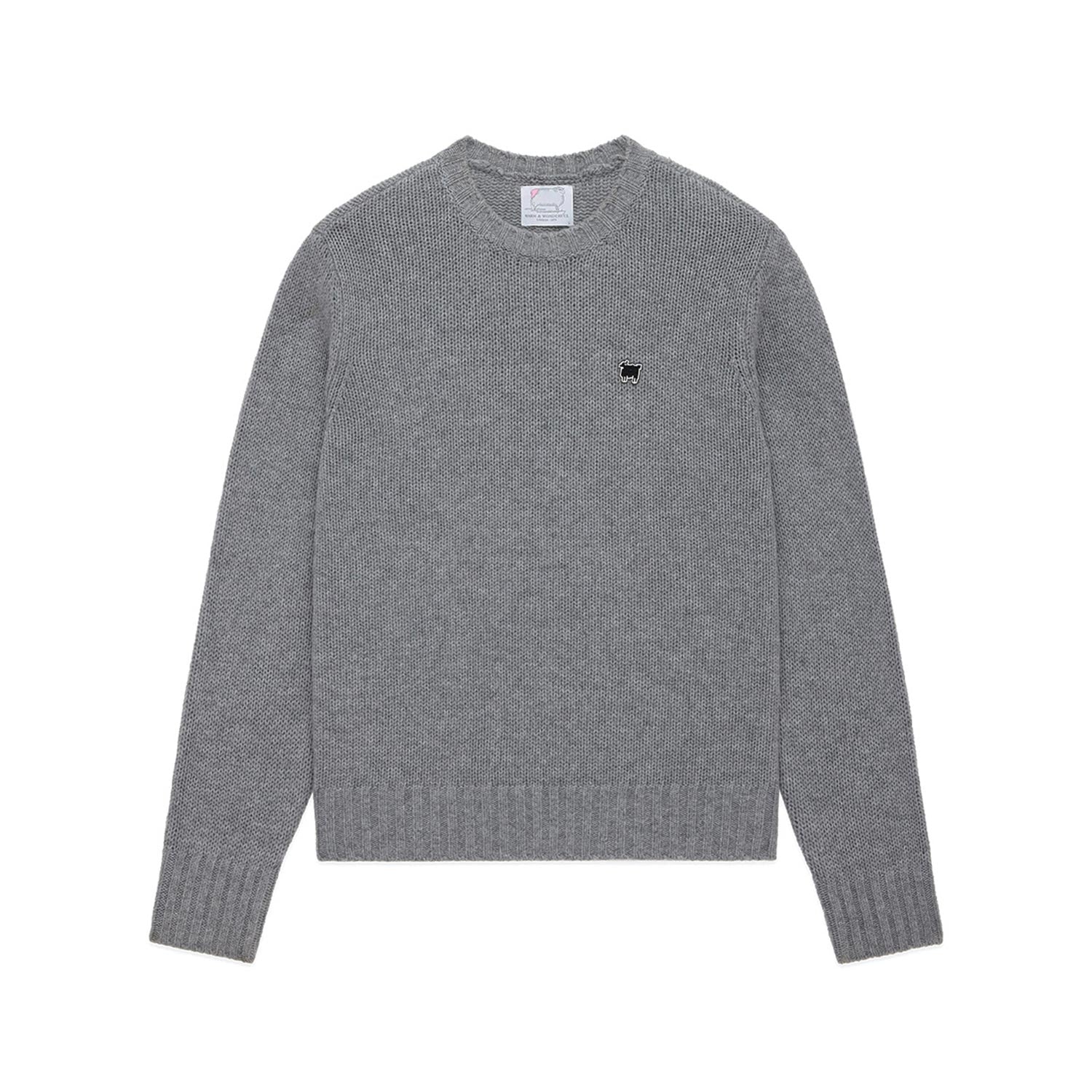 Women's Cashmere Sheep Sweater Dark Heathered Grey – Warm & Wonderful