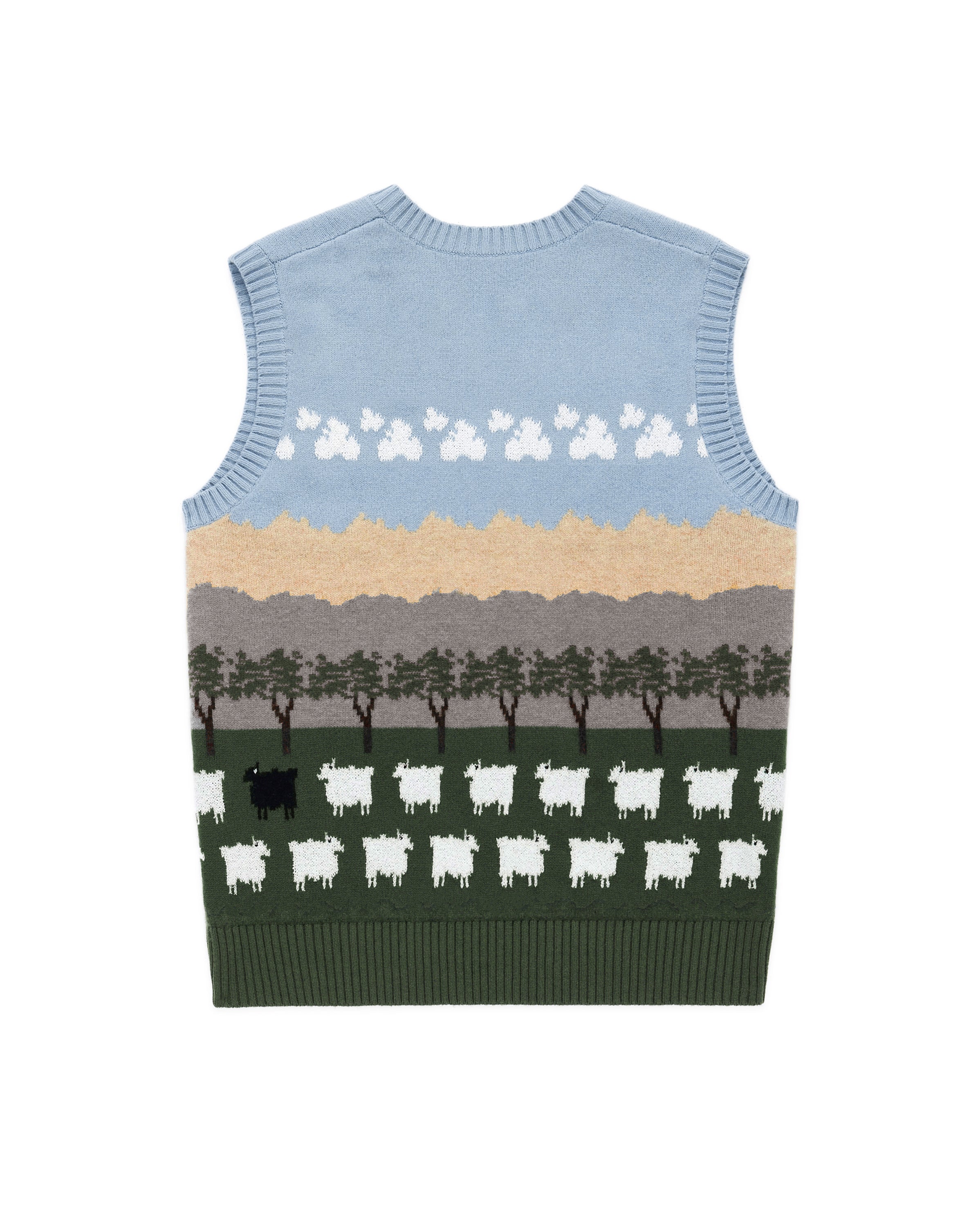 Scenic Sheep Vest – Warm & Wonderful