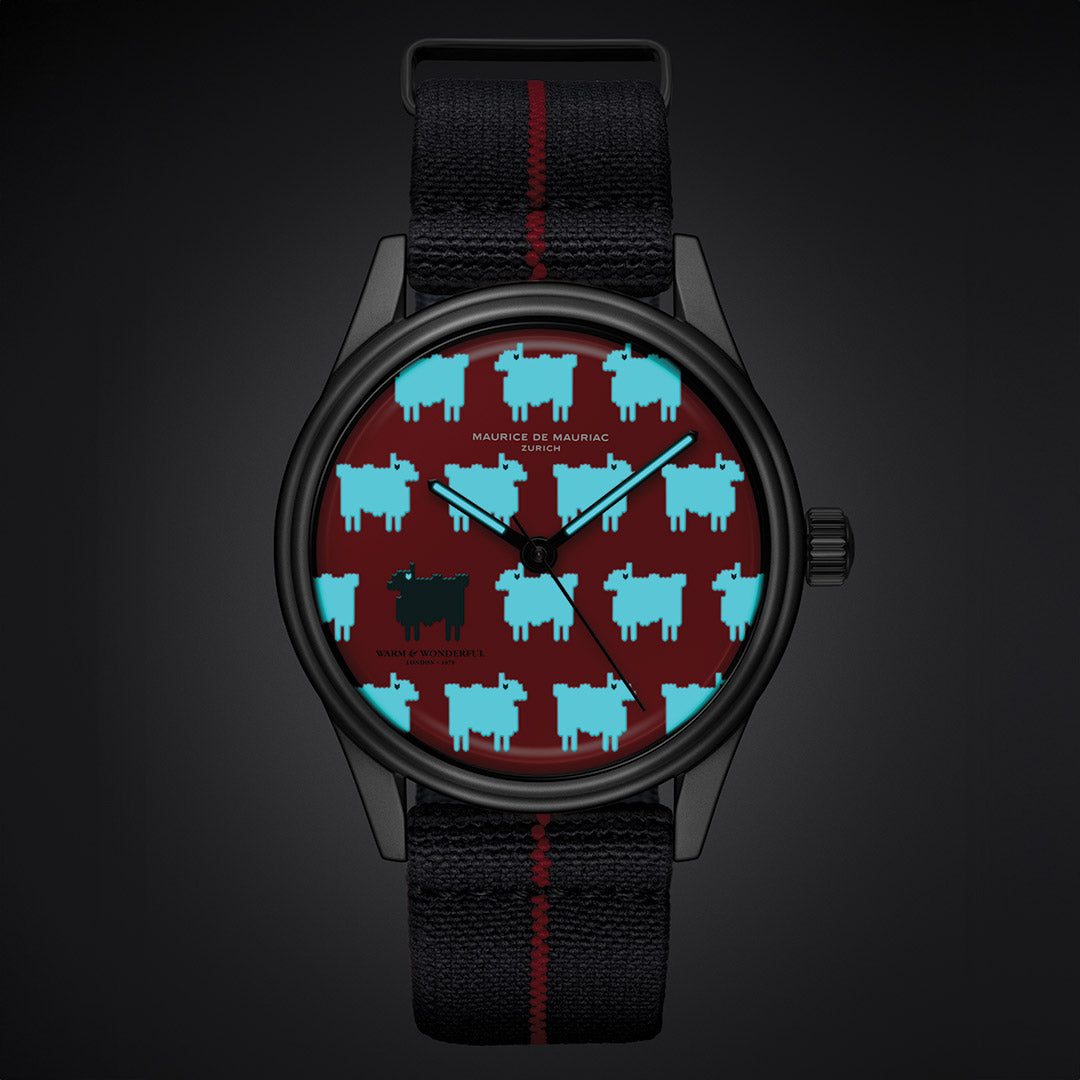 Maurice de Mauriac x Warm & Wonderful “Black Sheep” Watch