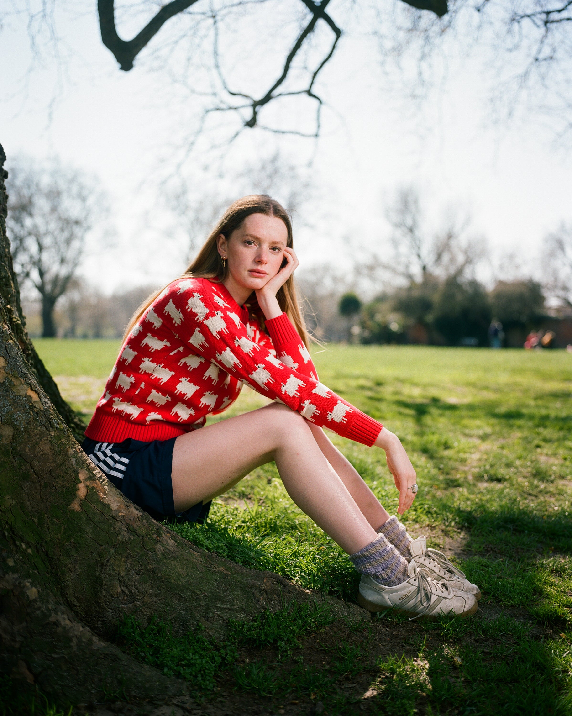 Women's Diana Edition Sheep Sweater in Cotton - Warm & Wonderful