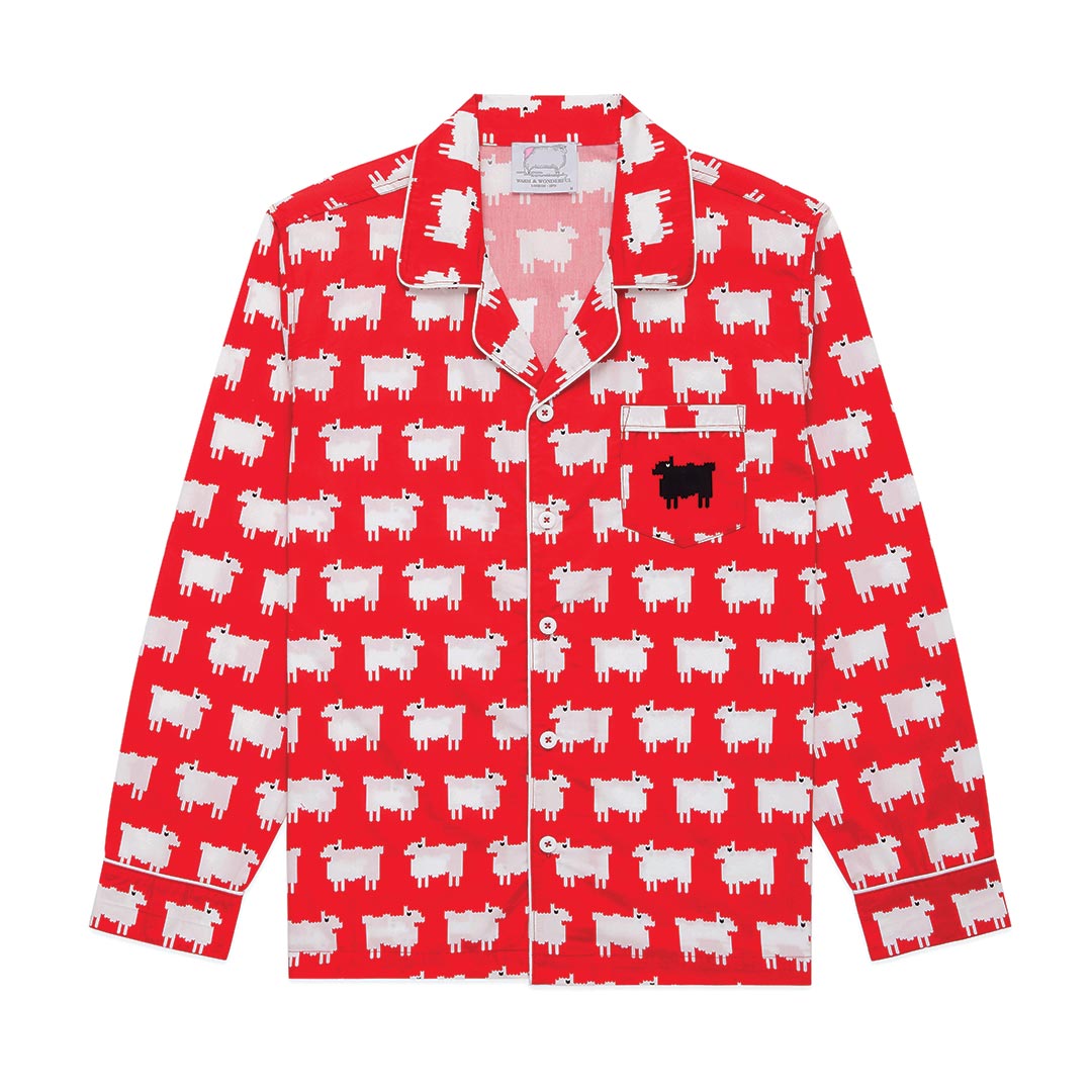 Sheep Cotton Lounge Set Diana Red